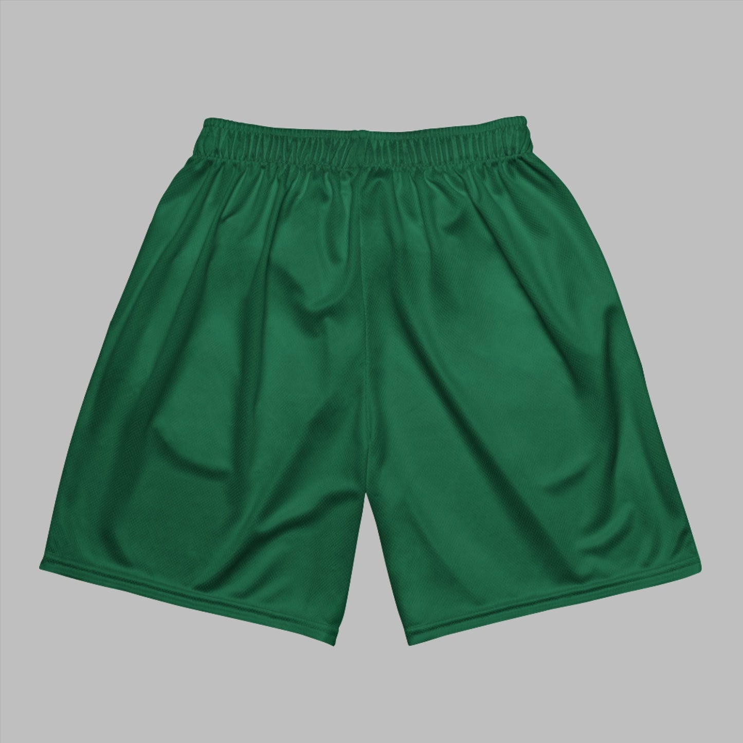 X0TIKZ Forest Green Mesh Shorts - X0TIKZ